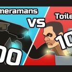 100 Cameramans vs 100 Toilets io Unblocked Game